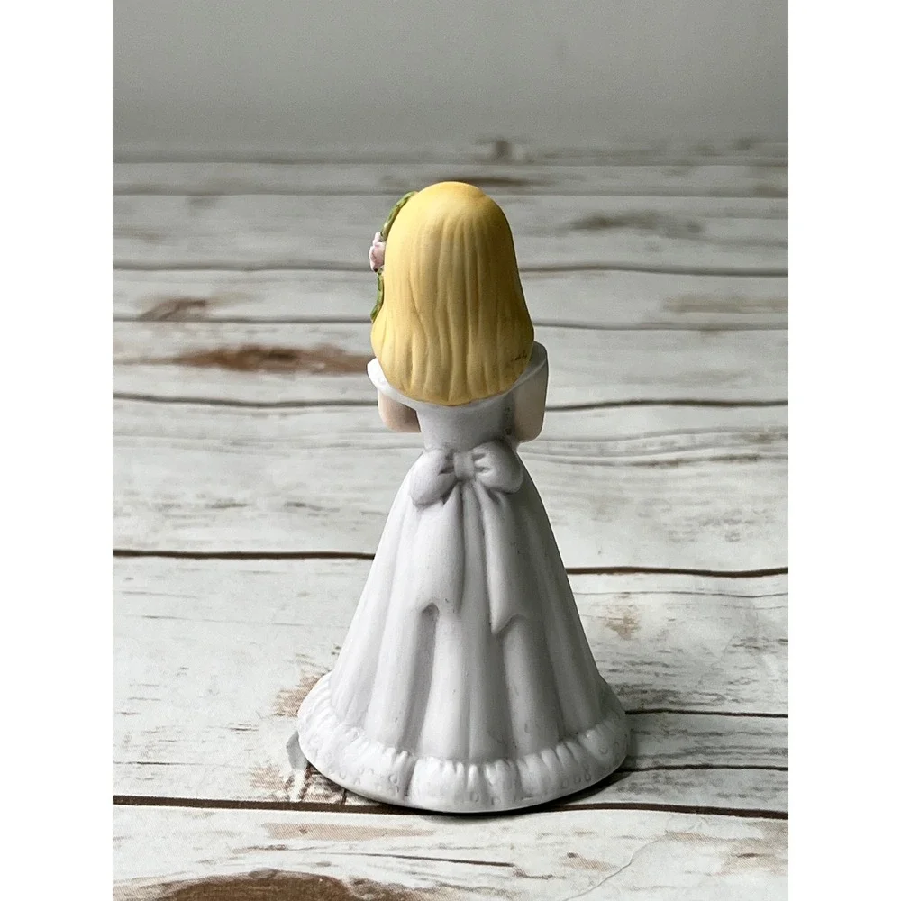 Enesco Growing Up Birthday‎ Girls Porcelain Figurines Lot of 4